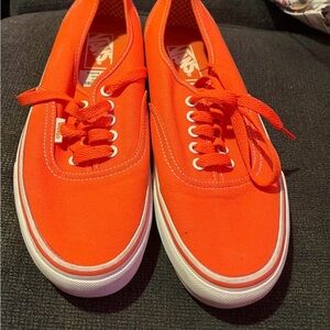 Vans Men's Bold Orange Sneakers